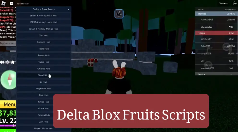 Delta Blox Fruit Scripts