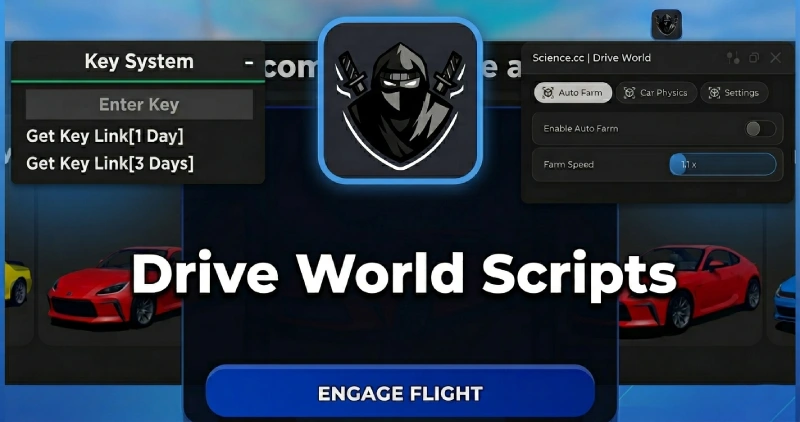 Drive World Script Featured Image
